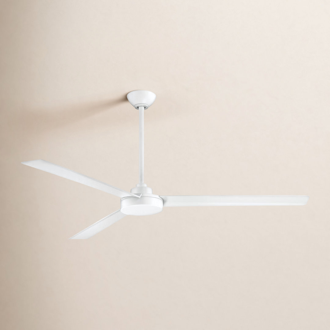 62" Roto 3 - Blade Outdoor Propeller Ceiling Fan with Wall Control Minka Aire 