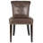Ring 20.7'' H Leather Upholstered Parsons Chair