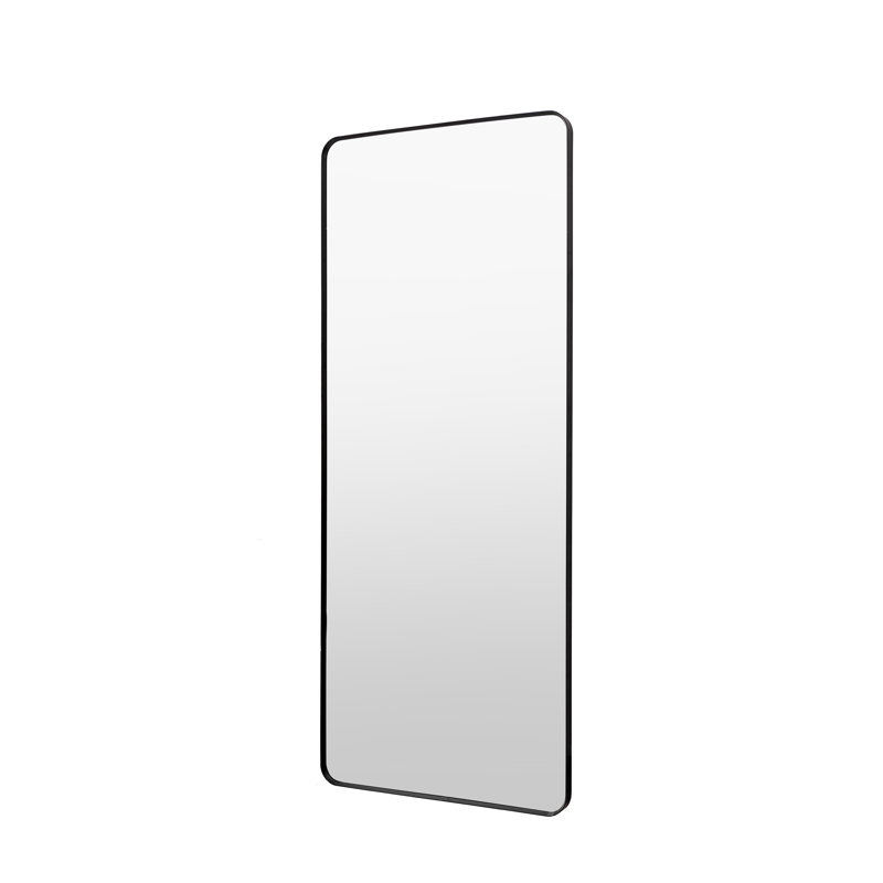 Anna Metal Framed Leaner Mirror, Black