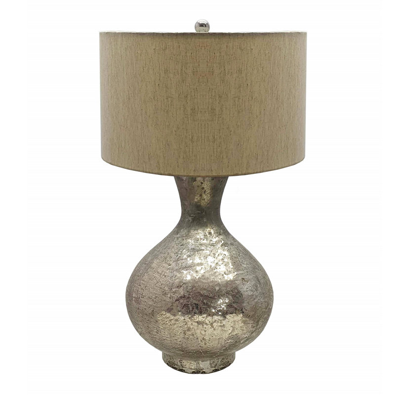 Lampe de table en verre 15X23 "