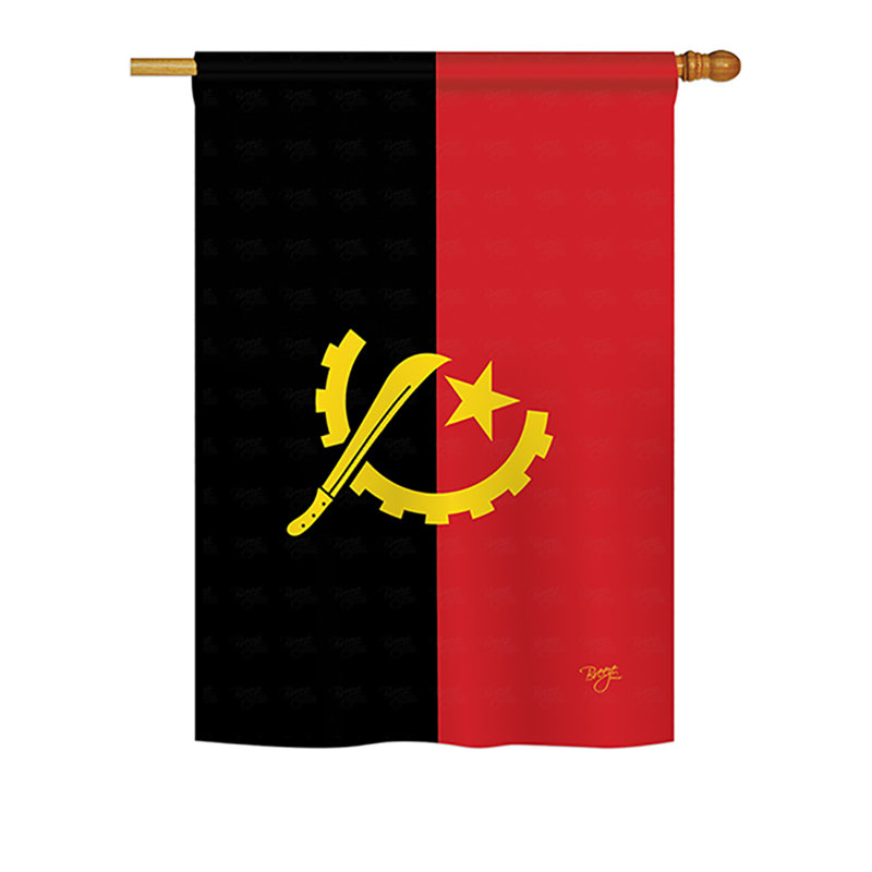 Double Sided Polyester, 40" H x 28" W