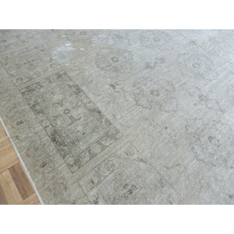 One-of-a-Kind 9' X 12' Wool Area Rug in Grey