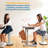 ECR4Kids Sitwell Wobble Stool with Cushion, Adjustable Height, Active Seating-70878571