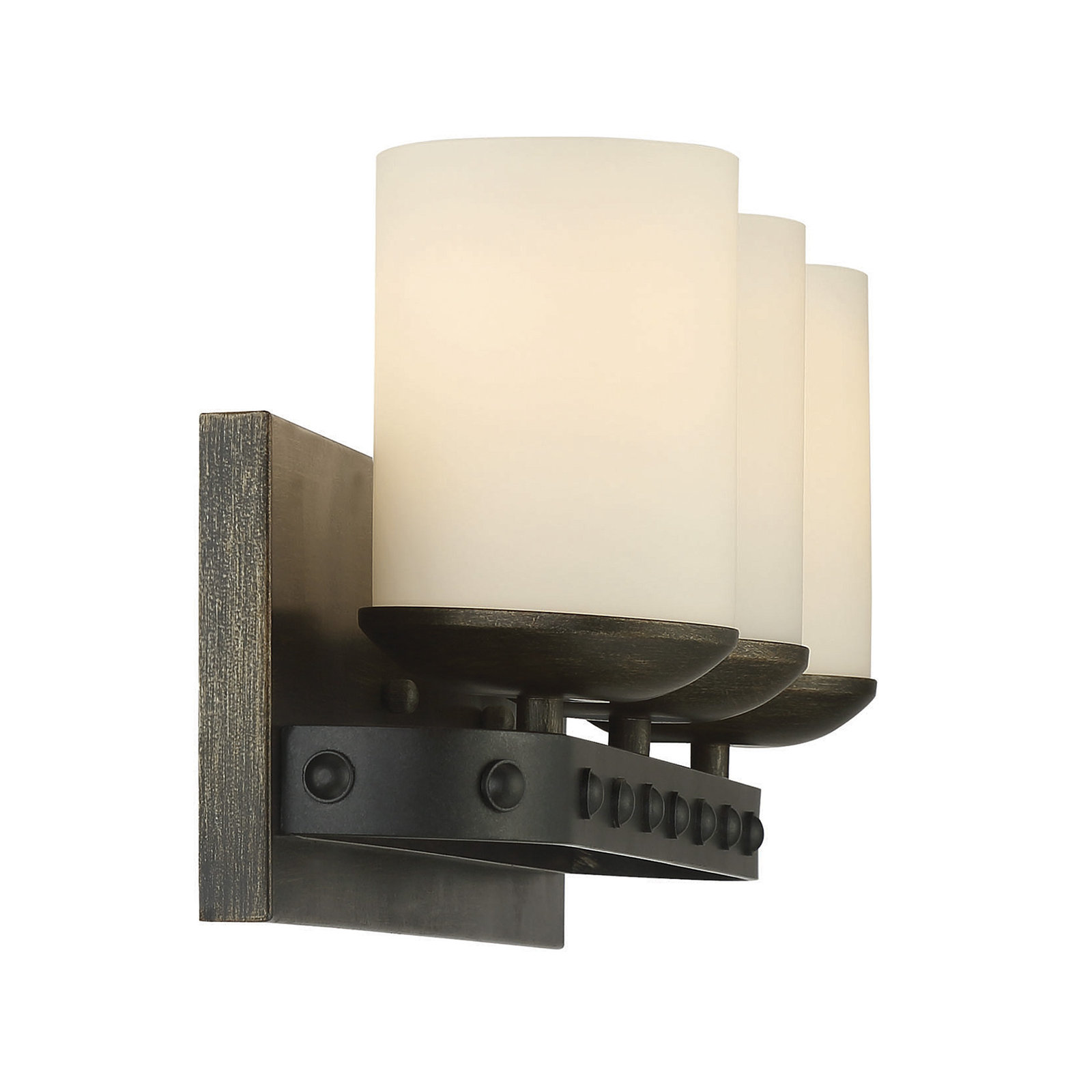 Yancy 3 Light Frosted Dimmable Vanity Light