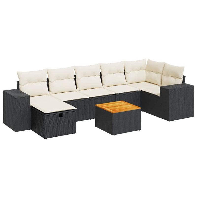 Ensemble de canapé de jardin Vidaxl