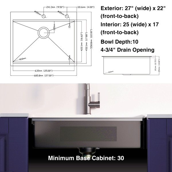 Dimensions du produit