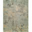 Abstract Area Rug in Blue-400913546
