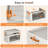 Extra Large Functional Plastic Storage Bins with Wheels-486029368