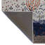 Tapis décoratif bleu et beige-1482817961