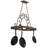 Elana Metal Handcrafted Rectangle Hanging Pot Rack