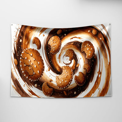 Desserts Gingersnaps Wall Tapestry