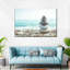 Impression sur toile Rocky Beach Stacked Pebbles-1803221369