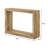 Gonsalo 45.6" W Solid Wood Console Table in Natural