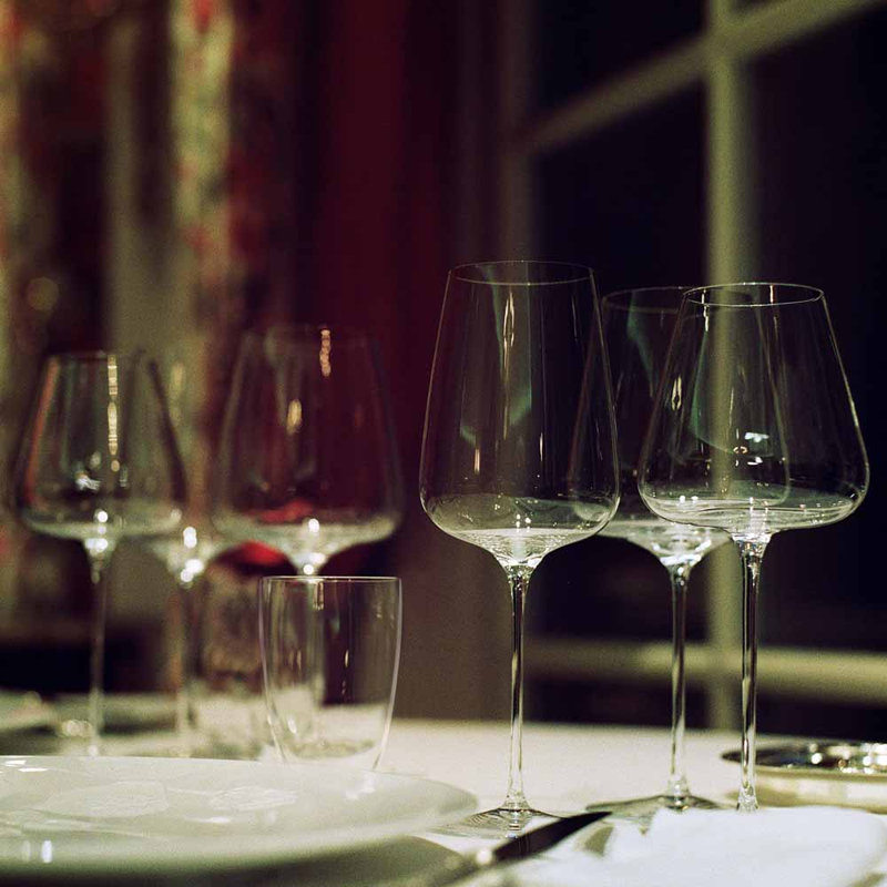 Almeta 790ml Crystal Red Wine Glass Set