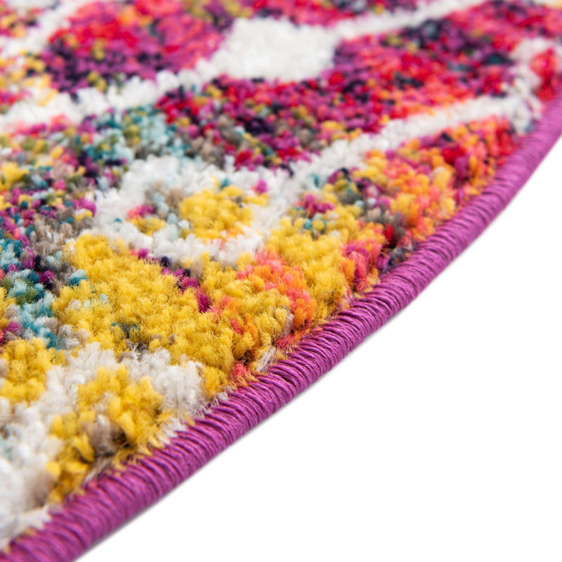 Tapis d'intérieur Somerville, Ivoire / Rouge, Rectangle 10' x 13'