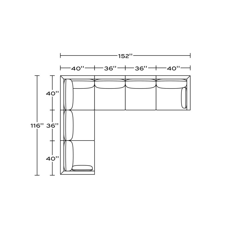 Eva Modular Sectional, Performance Weave - Natural