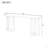 Geometric Design Console Table With Solid Pine Legs,Suitable For Entryway, Hallway, Living Room, Bedroom-2109089456-2109089459