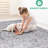 Area Rug In /Grey Palette - 6X9 Non-Shedding Stain For Office Easy Maintenance, Dining Room Home-899757289