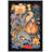 Abstract Botanical " Psychedelic Flower Collage Floral Botanical Print Modern Multicolor "-92186771-92186770