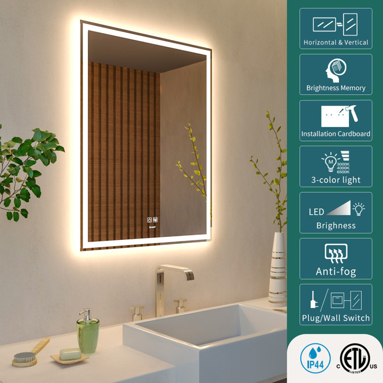 QHCS Mirror Light LED Mirror Light Bathroom Wall Lantern 10W 40cm Picture  Painting Lamp Ultra-Bright…See more QHCS Mirror Light LED Mirror Light