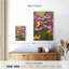 Harnek papillon et pinson parmi les fleurs-108447339