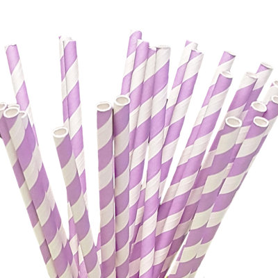 Disposable Paper Birthday Straws