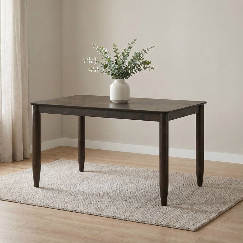 Badgery 47.2" Dining Table with Rubberwood Frame