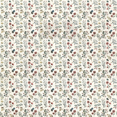 Garden 10" x 10" Porcelain Floral Wall & Floor Tile