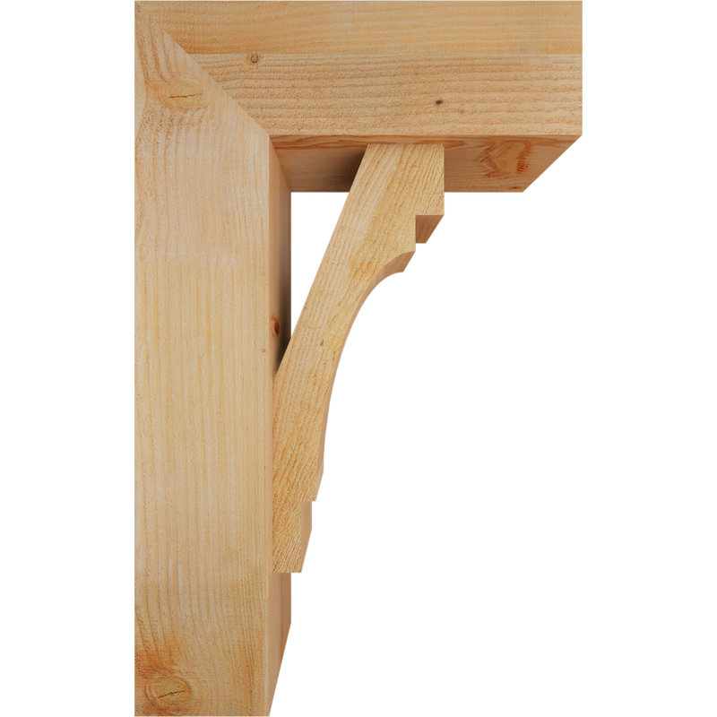 Support Merced Block avec support décalé, 32 x 20, Sapin Douglas de l 8 po (scié brut)