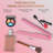 Cordless Hair Straightener Brush - Dual-purpose Straightening & Styling Tool, Portable Hot Comb For Travel, Negative Ion Technology For Smooth & Shiny Hair (black)-121294106