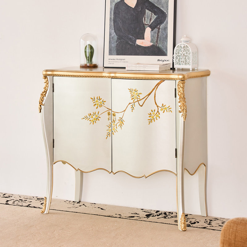 Luxury Solid Wood Entryway Cabinet