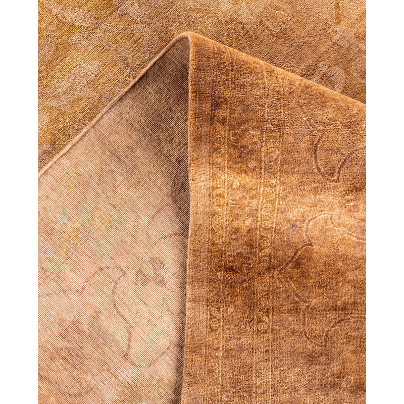 Overdyed One-of-a-Kind 10' 3" X 13' 8" Hand Knotted Area Rug