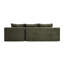 Canapé modulaire en L 94,5 po avec méridienne modulaire en L avec méridienne, canapé rembourré minimaliste moderne, canapé d'angle à assise profonde pour le salon et la chambre à coucher, aucun assemblage requis-233938389