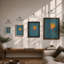Bird of Paradise Bloom Botanical - Framed Print-262067246-262067234