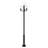 Laurent 1 Light Outdoor Post Mount Fixture in Black