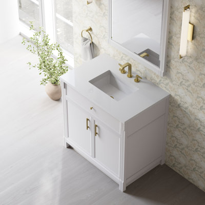 Bellshire Single Vanity w/ 3 CM Top