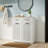Laundry Cabinet ,With 2 Removable Laundry Basket And 2 Drawers