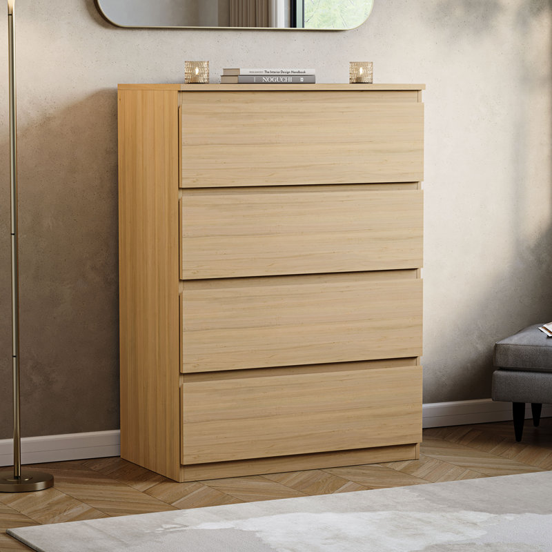 Cunha 4 Drawer 70Cm W Chest, Pine