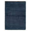 Tapis unique en laine nouvel âge rectangulaire 3 pi 2 po x 4 pi 8 po bleu marine