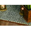 Tapis décoratif gris/gris en laine Touffeté à chevrons Waldrop-558890358