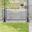 VidaXL Anthracite Powder Coated Steel Mounting Hardware
