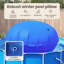 vidaXL Winter Pool Pillow Blue PVC Above Ground Accessory Protection Cushion-131439735
