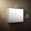 Embark Slim Rectangular Two-Door Medicine Cabinet-1560594342