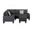 6-Piece Upholstered Sectional-1494865725