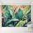 Tropical Leaf Peel & Stick Floral Border-100668813