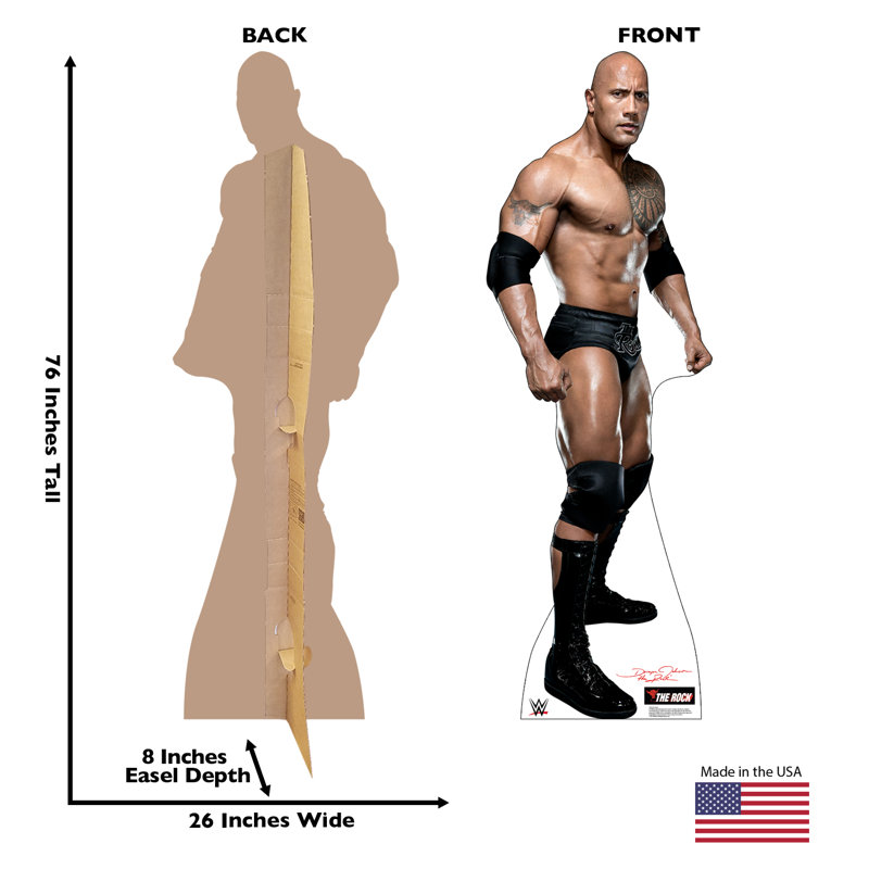76'' WWE Cardboard Standup