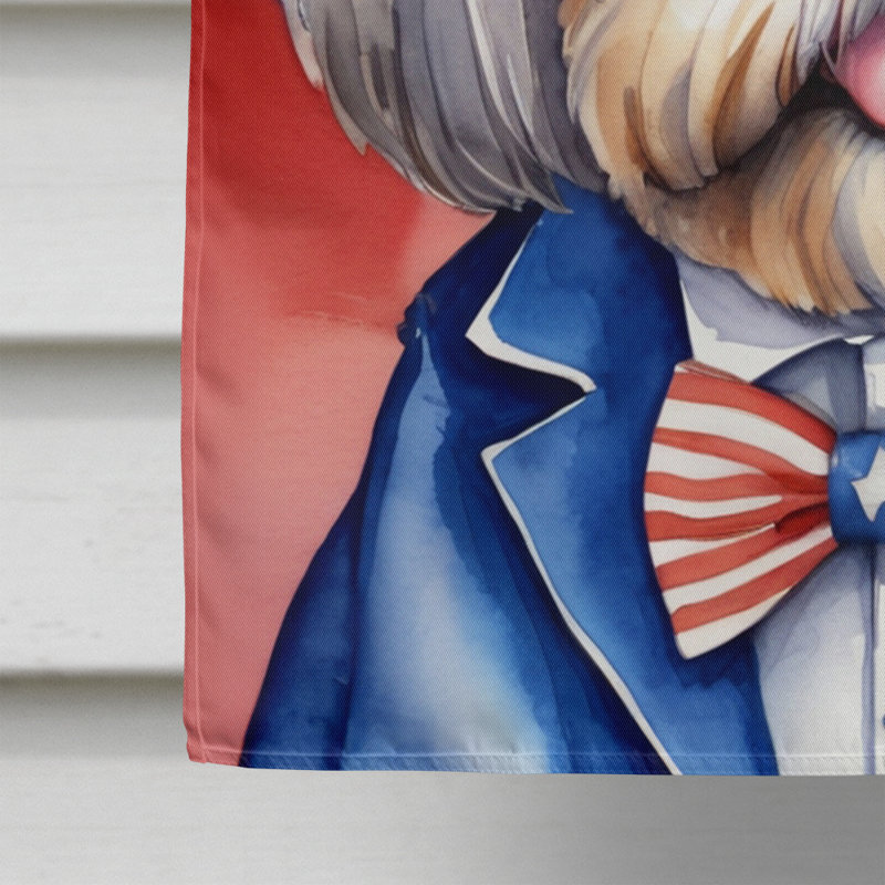 Drapeau patriotique de la maison américaine, Lhasa Apso
