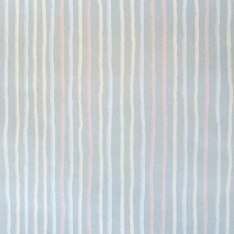 Alecxander Smooth Glitter Stripes 10.05m x 53cm Wallpaper Roll, Sage