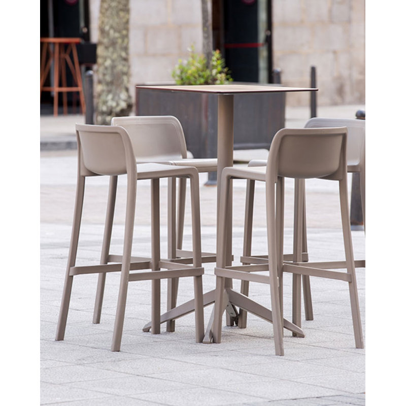 Tabouret de bar d'extérieur 30 po Attic, Taupe