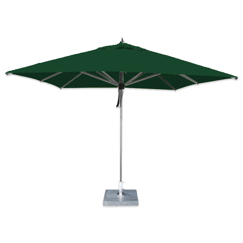 Post 260cm Market Parasol, Forest Green